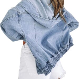 Deslimale Women's Oversized Denim Jacket