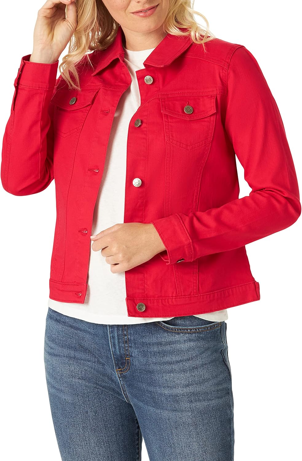 Riders by Lee Indigo Women's Plus Size Denim Jacket - Image 9