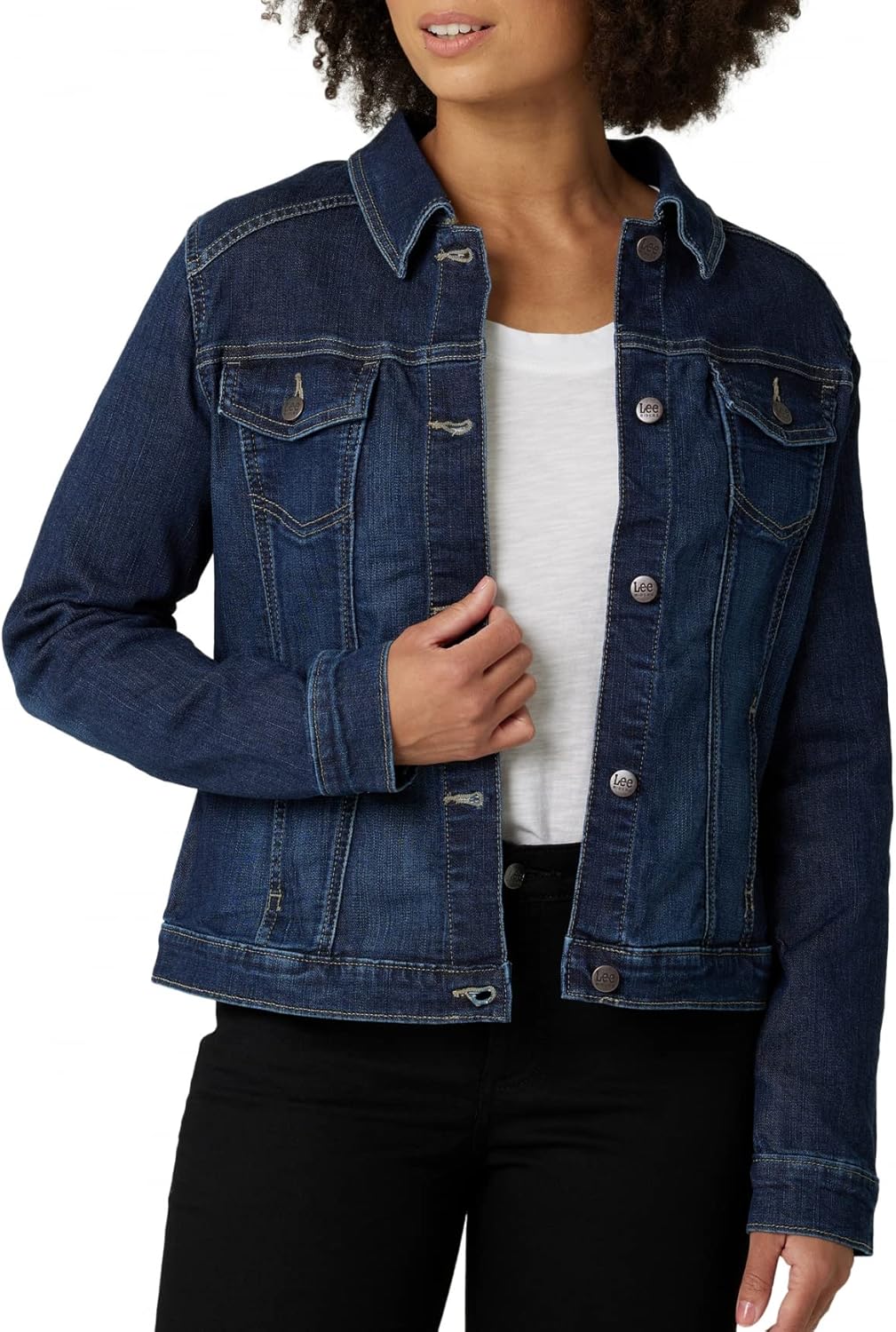 Riders by Lee Indigo Women's Plus Size Denim Jacket - Image 7