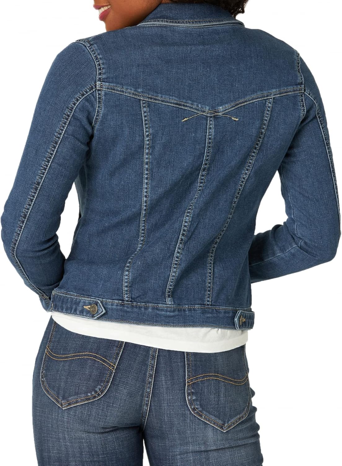 Riders by Lee Indigo Women's Plus Size Denim Jacket - Image 3