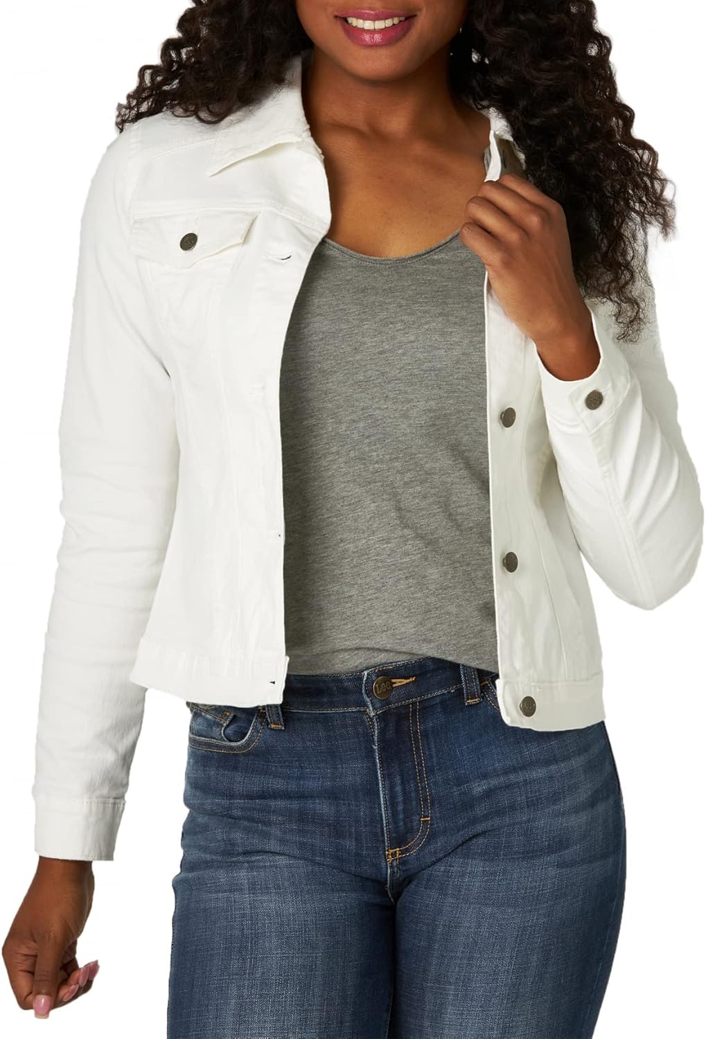 Riders by Lee Indigo Women's Plus Size Denim Jacket - Image 11