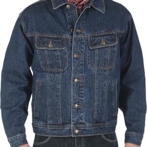 Wrangler Men's Big and Tall Unlined Denim Jacket